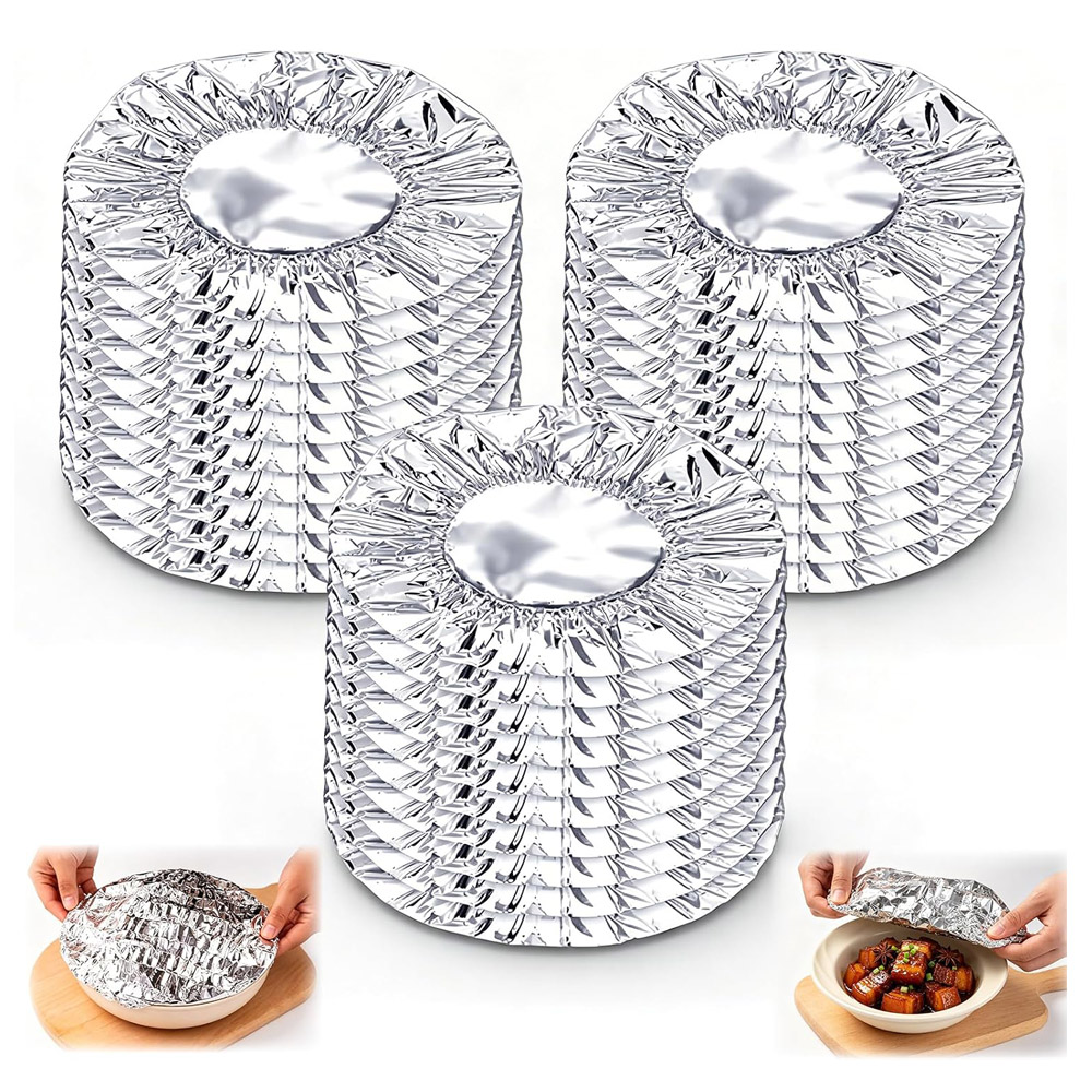 Meal Prep Chef - Многоразовые крышки из алюминиевой фольги для