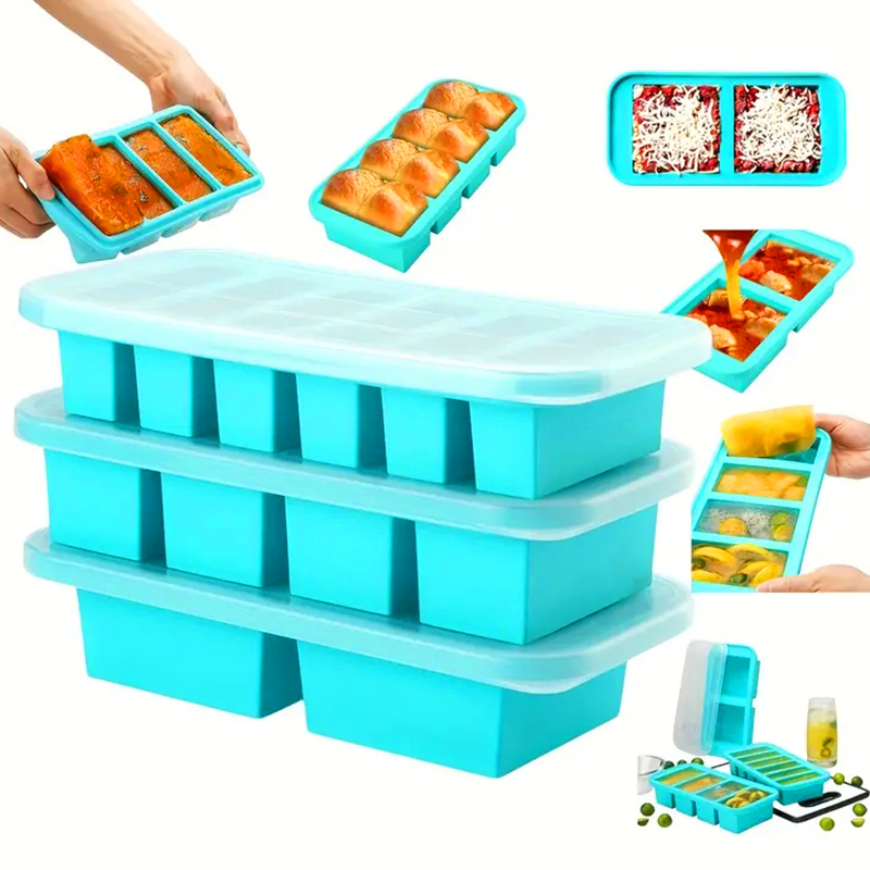 Meal Prep Or Prep Meal - 2 или 3 силиконовых форм для