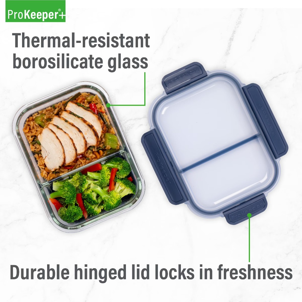 Meal Prep Oven Safe Containers - Набор контейнеров для еды из высококачественного