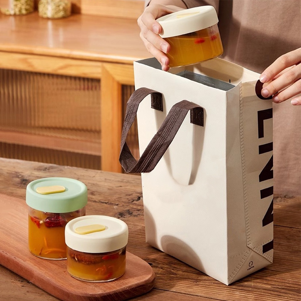 Meal Prep Oven Safe Containers - Стеклянные банки для хранения костного бульона,