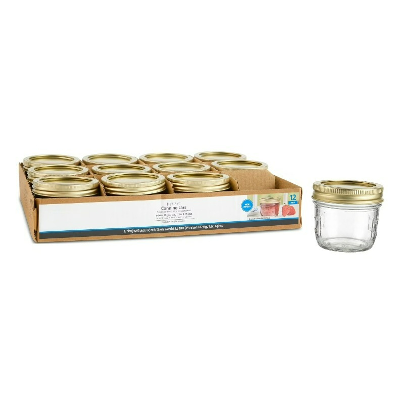 Meal Prep Usa - Стеклянные банки Мейсона объемом 8 унций,