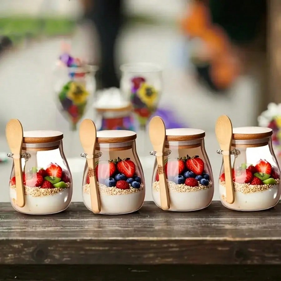Набор из 4-х контейнеров для о – обзор и цена Meal Prep Yogurt Parfait