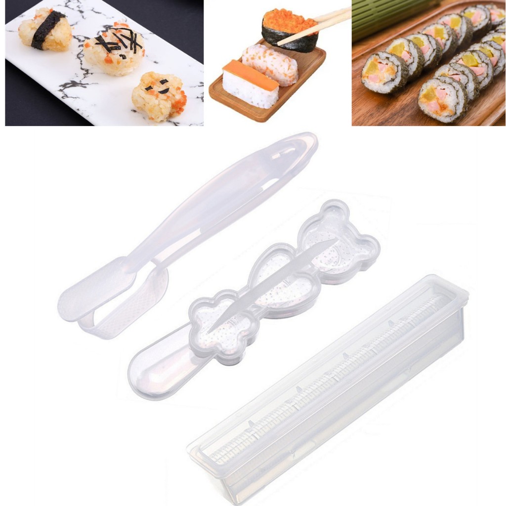 3 шт./компл. набор форм для су – обзор и цена Rice Ball Mold