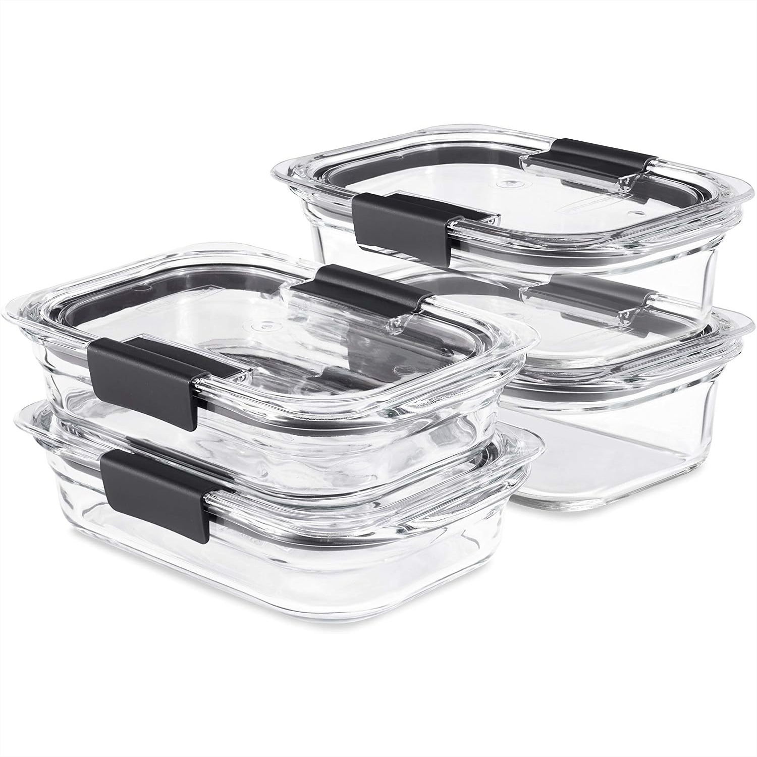 Набор из 4 стеклянных контейне – обзор и цена Meal Prep Oven Safe Containers
