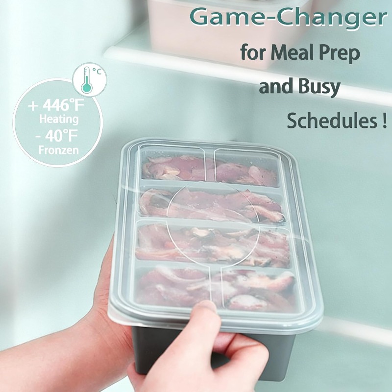 Силиконовые формы для заморозк – обзор и цена Meal Prep Oven Safe Containers