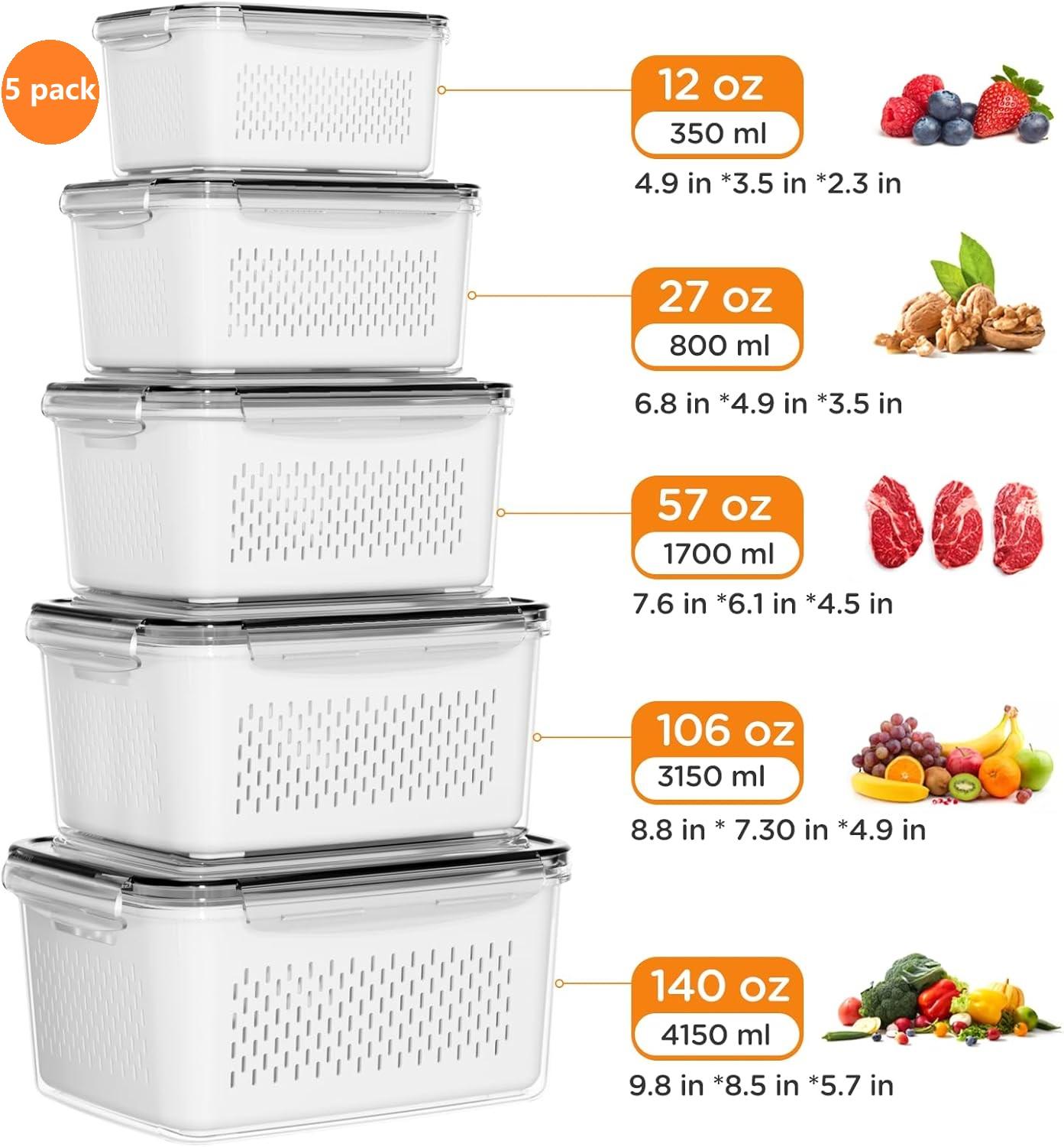 Набор герметичных контейнеров  – обзор и цена Meal Prep Oven Safe Containers