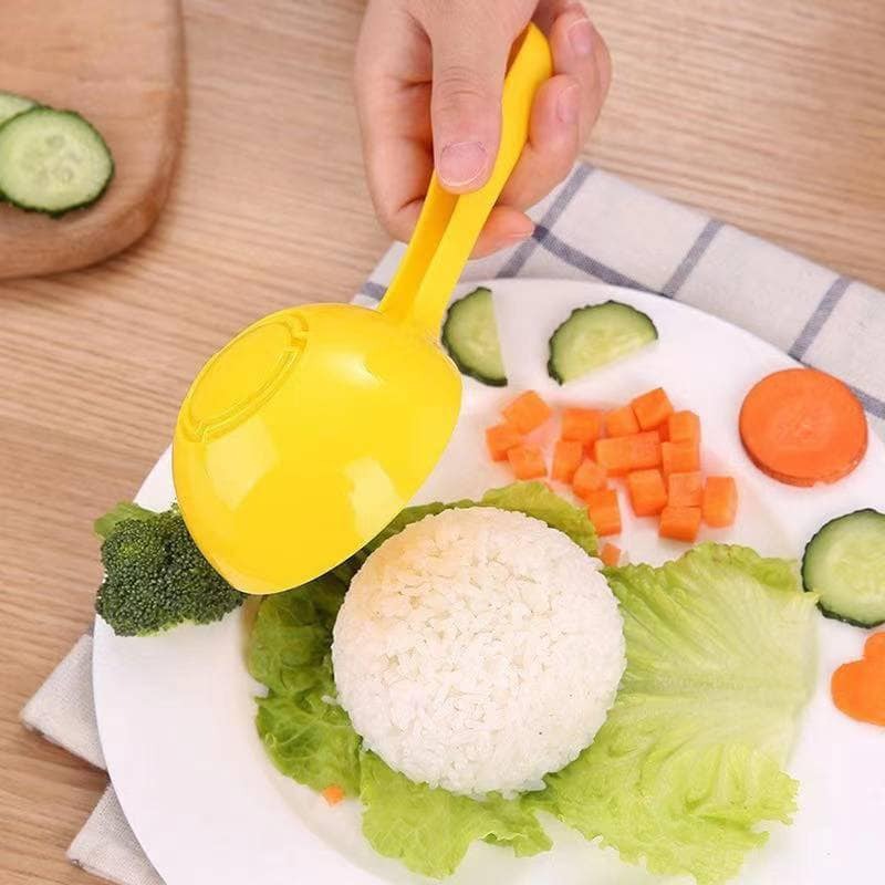 1 шт., полукруглая форма для р – обзор и цена Rice Ball Mold