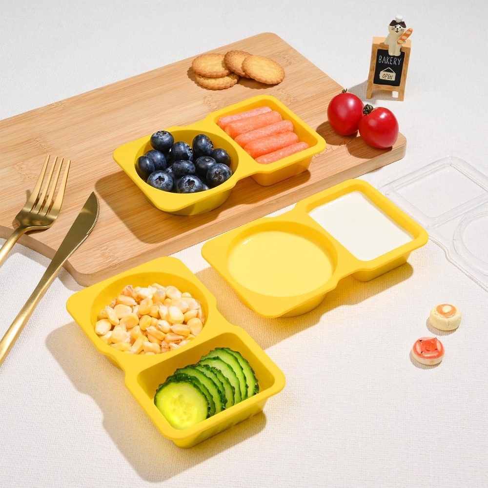 Одноразовые пластиковые контей – обзор и цена Meal Prep Yellow