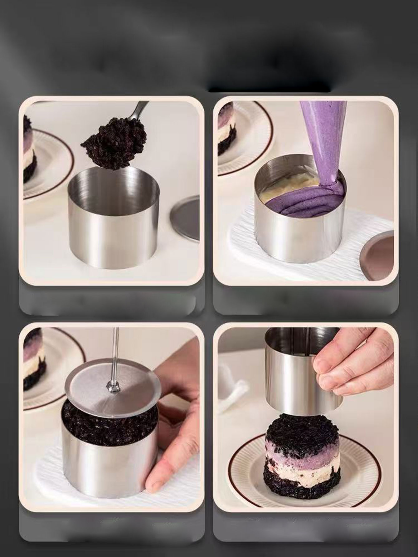 304 Нержавеющая сталь Фиолетов – обзор и цена Rice Ball Mold