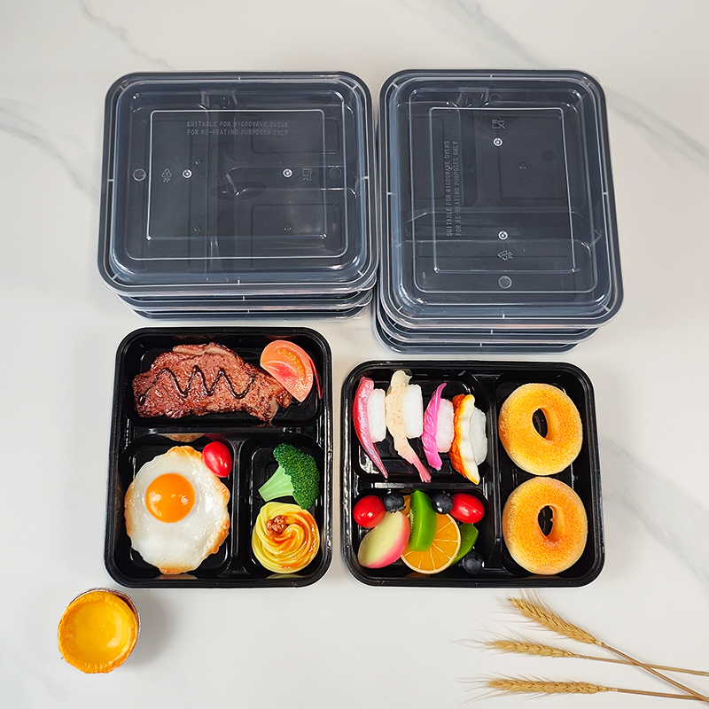 Контейнеры для еды с 3 отделен – обзор и цена Meal Prep Gym